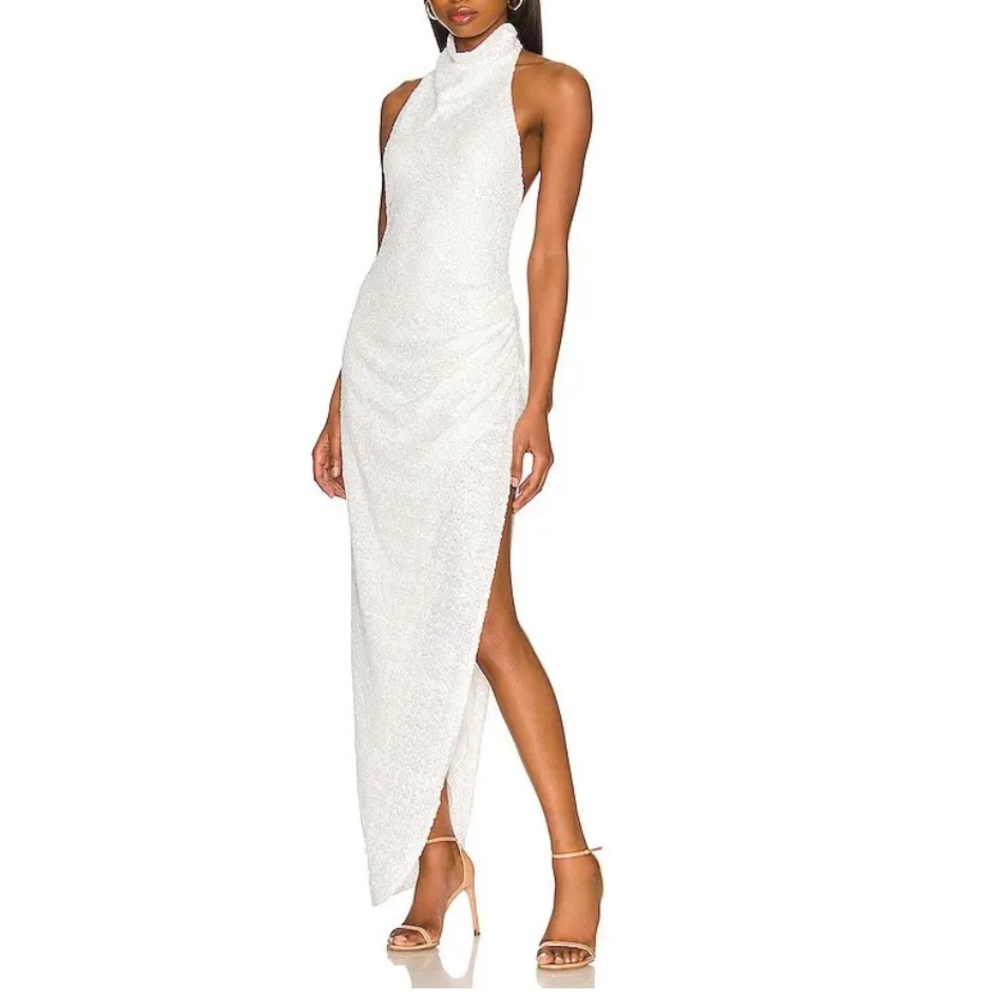 NEW Amanda Uprichard Samba White Gown